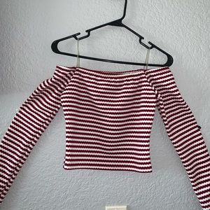 Off the shoulder top